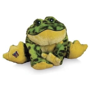 Webkinz Lil'Kinz Bullfrog Plush Green & Yellow Frog (With Sealed Code 6" )