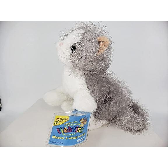 Webkinz Lil Kinz GREY CAT (With Sealed Code) Plush