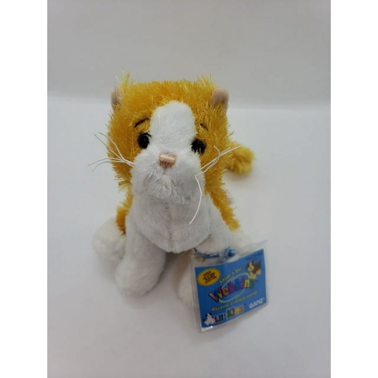 Webkinz Lil Kinz ORANGE CAT Plush No Webkinz Code 6 Plush Walmart