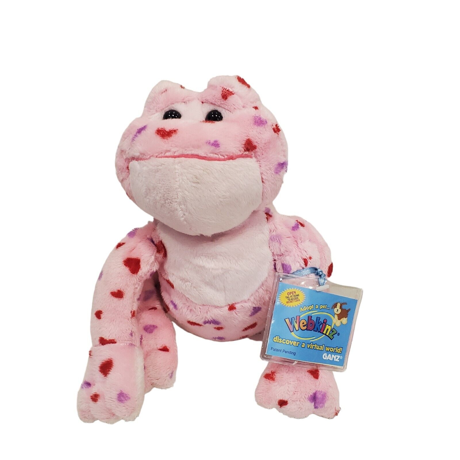 Webkinz - Love Frog Regular Size Valentine's Day Pink and Red