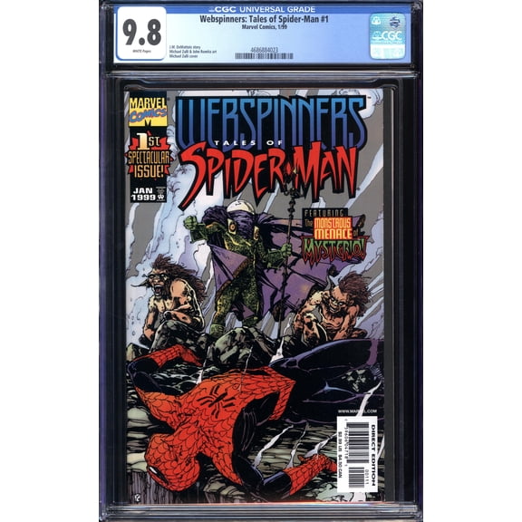 Webspinners: Tales of Spider-Man #1 - CGC 9.8 Comic Book