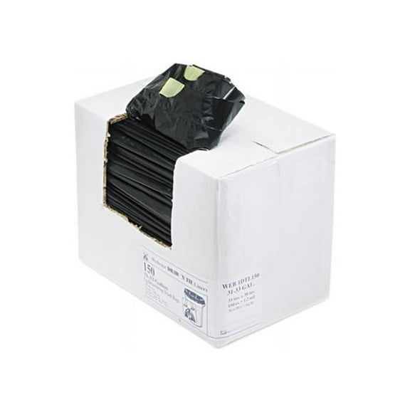 Webster Drawstring Trash Liner 150 EA/BX