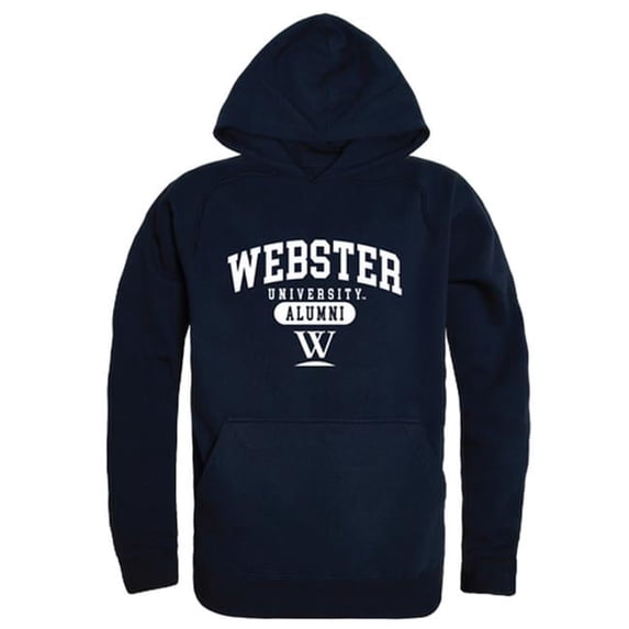 Webster University Gorlocks Alumni Hoodie, Navy - Extra Large
