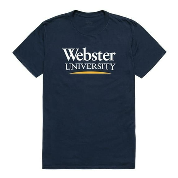 Webster University Gorlocks Institutional T-Shirt, Navy - Extra Large