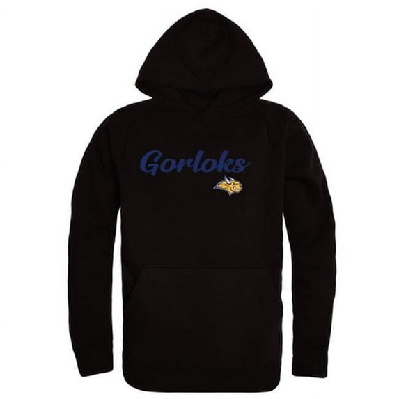 Webster University Gorlocks Script Hoodie, Black - 2XL