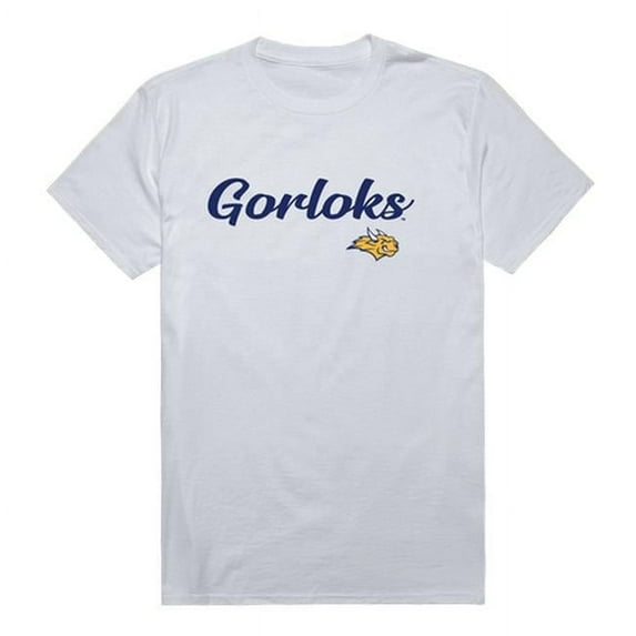 Webster University Gorlocks Script T-Shirt, White - Small