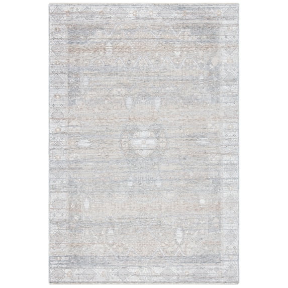 SAFAVIEH Webster Tomas Abstract Area Rug, Grey/Beige, 5' x 8'