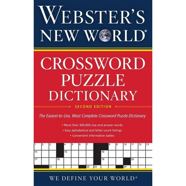 Webster&apos;s New World(r) Crossword Puzzle Dictionary, 2nd Ed., (Paperback)