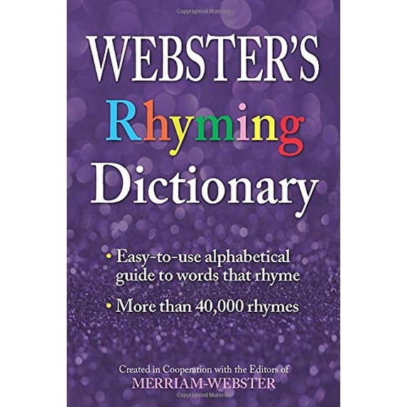 Pre-Owned Webster's Rhyming Dictionary (Paperback) 1596951745 9781596951747