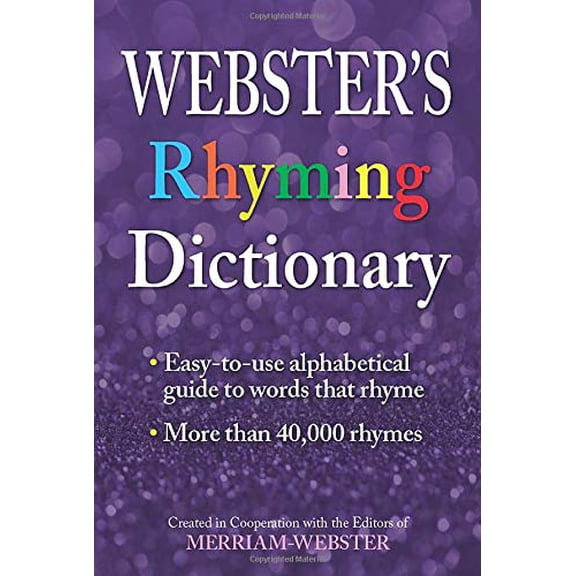 Pre-Owned Webster's Rhyming Dictionary (Paperback) 1596951745 9781596951747