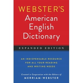 Webster's American English Dictionary, Expanded Edition, (Paperback)