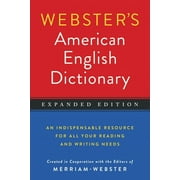 Websters American English Dictionary, Expanded Edition, Paperback