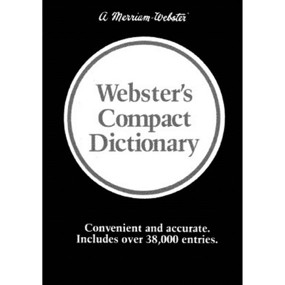 Pre-Owned Webster's Compact Dictionary (Hardcover) 087779488X 9780877794882