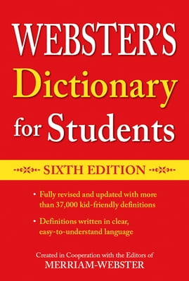 Pre-Owned Websters Dictionary for Students, Sixth Edition, Newest Edition Paperback Editors of Merriam-Webster