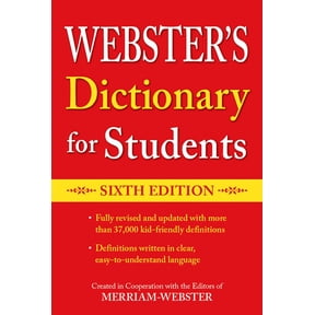 Pre-Owned Webster's Dictionary for Students, Sixth Edition, (Paperback)