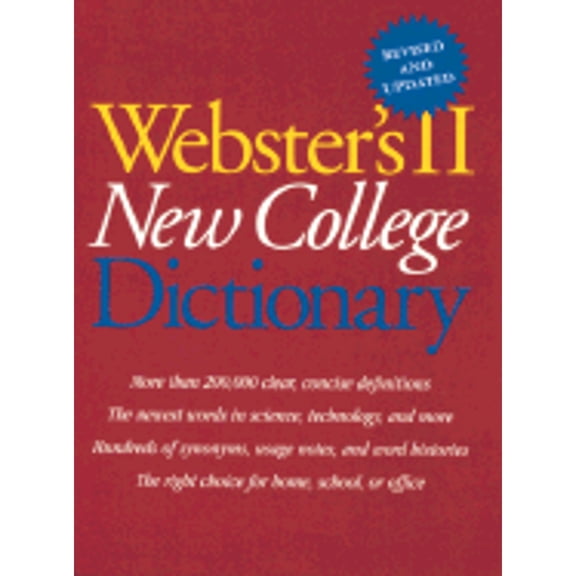 Webster's II New College Dictionary