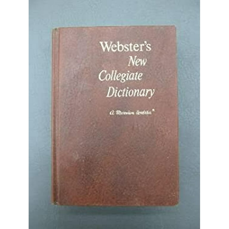 Pre-Owned Webster's New Collegiate Dictionary Paperback