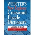 thumbnail image 1 of Pre-Owned Webster's New Explorer Crossword Puzzle Dictionary, Third Edition, Large Print Edition (Hardcover) 159695177X, 1 of 1