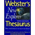 thumbnail image 1 of Pre-Owned Webster's New Explorer Thesaurus (Hardcover), 1 of 1