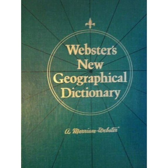 Pre-Owned Webster's New Geographical Dictionary Hardcover