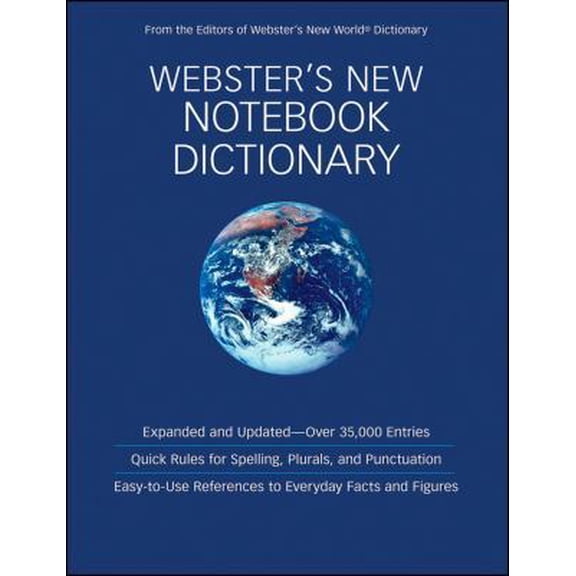 Pre-Owned Webster's New Notebook Dictionary (Paperback) 0470488808 9780470488805