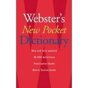 THE EDITORS OF THE WEBSTER'S NEW WORLD DICTIONARIES Webster's New Pocket Dictionary (Paperback)