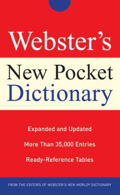 Pre-Owned Webster's New Pocket Dictionary by Agnes (Paperback) Textbooks English deal from Walmart