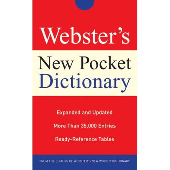 Pre-Owned Webster's New Pocket Dictionary by Agnes (Paperback) Textbooks English