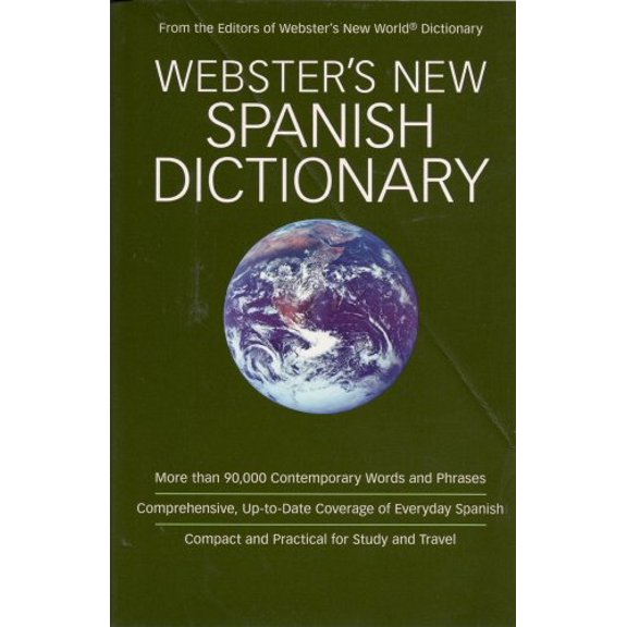 Pre-Owned Webster's New Spanish Dictiionary (Paperback) 0470373288 9780470373286