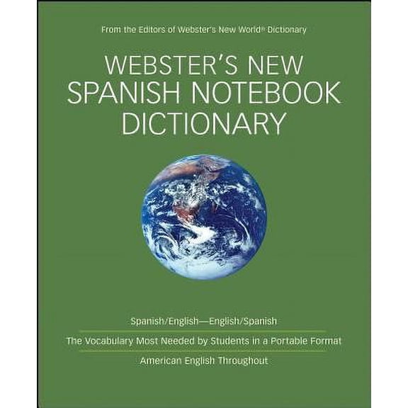 Pre-Owned Webster's New Spanish Notebook Dictionary (Paperback) 0470373326 9780470373323