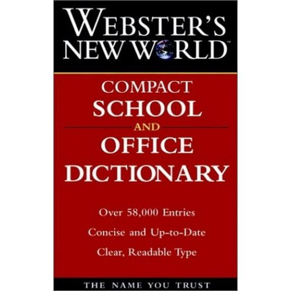 Pre-Owned Webster's New World Compact School and Office Dictionary Paperback