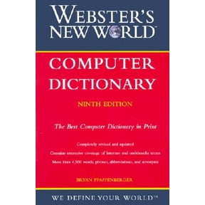 Pre-Owned Webster's New World Computer Dictionary
