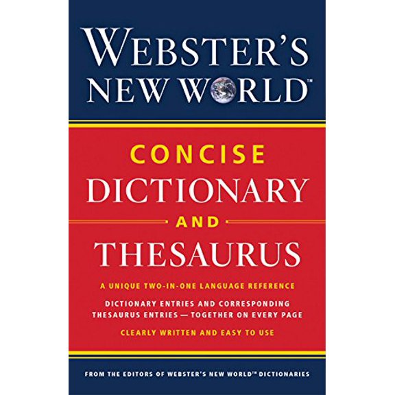 Pre-Owned Webster's New World Concise Dictionary and Thesaurus (Paperback) 0544353021 9780544353022