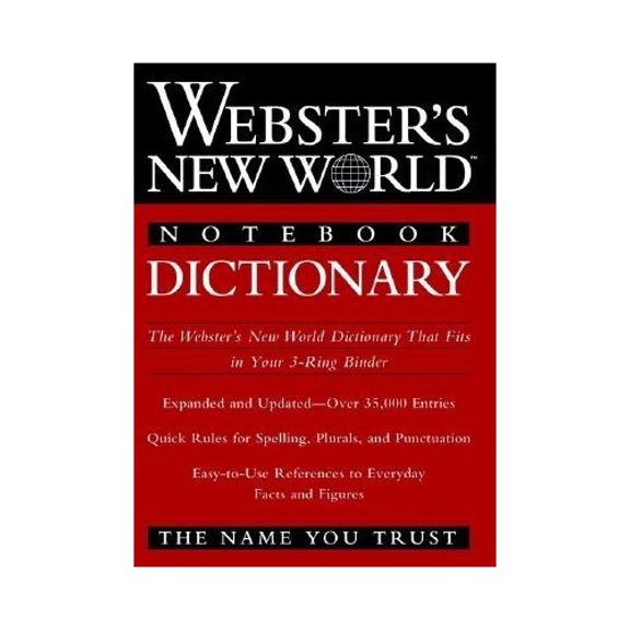 Pre-Owned Webster's New World Dictionary (Paperback) 0446360260 9780446360265