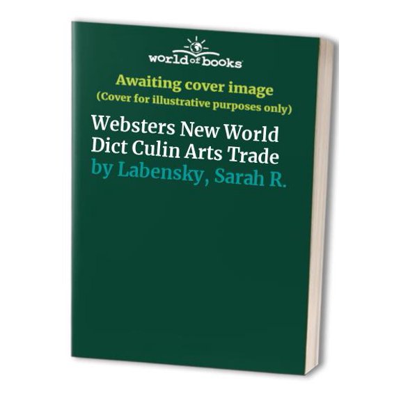 Pre-Owned Websters New World Dict Culin Arts Trade Paperback