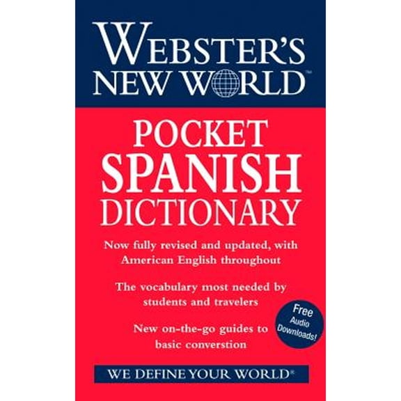 Pre-Owned Webster's New World Pocket Spanish Dictionary (Paperback)