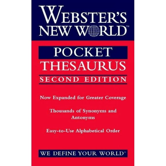 Webster's New World Pocket Thesaurus, Second Edition (Paperback)