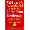 thumbnail image 1 of Pre-Owned Webster's New World Portable Large Print Dictionary Paperback, 1 of 1