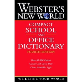 Pre-Owned Webster's New World Compact School and Office Dictionary (Paperback) 0764563386 9780764563386