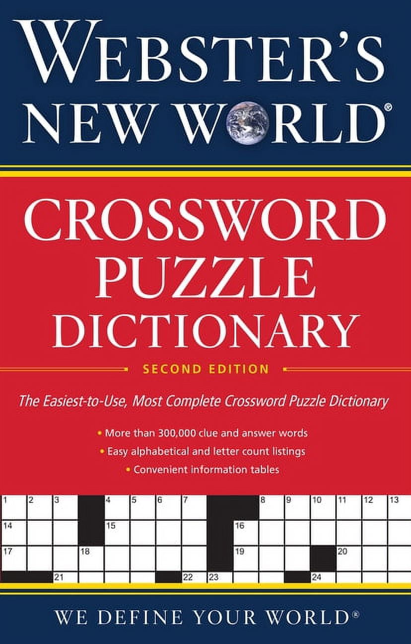 Webster's New World(r) Crossword Puzzle Dictionary, 2nd Ed., (Paperback