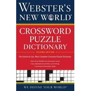 JANE SHAW WHITFIELD; EDITORS OF WEBSTER'S NEW WORLD COLLEGE DICTIONARIES Webster's New World(r) Crossword Puzzle Dictionary, 2nd Ed. (Paperback)