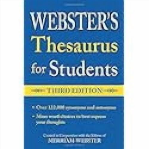 Pre-Owned Webster's Thesaurus for Students (Paperback)