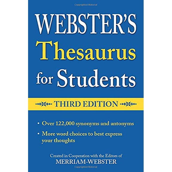 Pre-Owned Webster's Thesaurus for Students (Paperback)