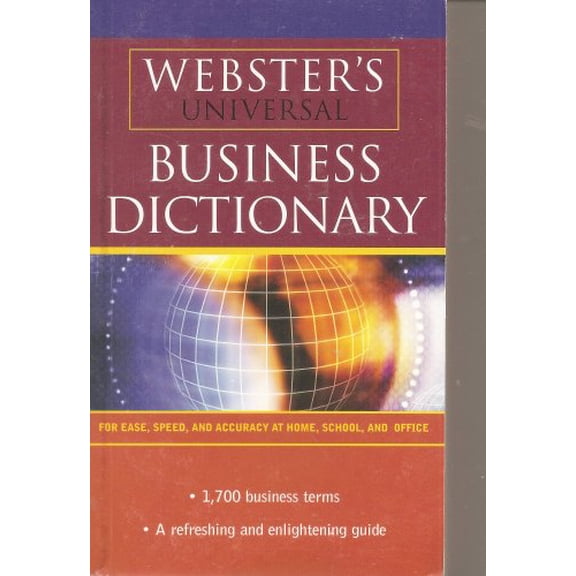 Pre-Owned Webster's Universal Business Dictionary (Paperback) 1842054457 9781842054451