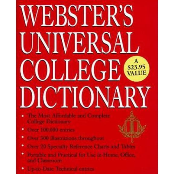 Pre-Owned Webster's Universal College Dictionary [Premium] (Hardcover) 0517183617 9780517183618