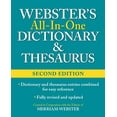 thumbnail image 1 of Pre-Owned Webster's All-In-One Dictionary & Thesaurus, Second Edition (Hardcover) 1596951478 9781596951471, 1 of 1