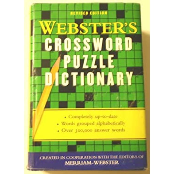 Pre-Owned Webster's Crossword Puzzle Dictionary, 9780760781753, 0760781753, Hardcover,