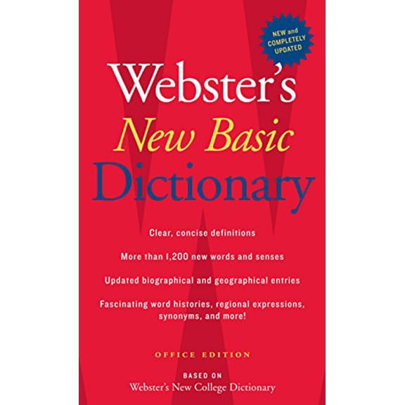 Pre-Owned Webster's New Basic Dictionary, Office Edition (Paperback) 0618947213 9780618947218