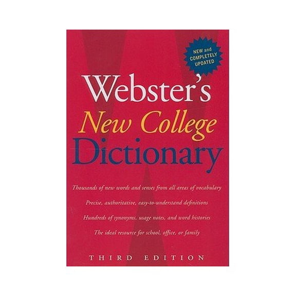 Pre-Owned Webster's New College Dictionary (Hardcover) 0618169032 9780618169030