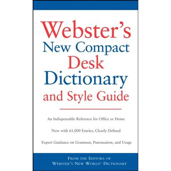 Pre-Owned Websters New Compact Desk DIC (Hardcover)